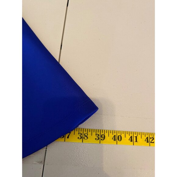 Milly Sapphire Blue Sleeveless A-Line Dress Back Zipper Size 4 - Picture 10 of 10